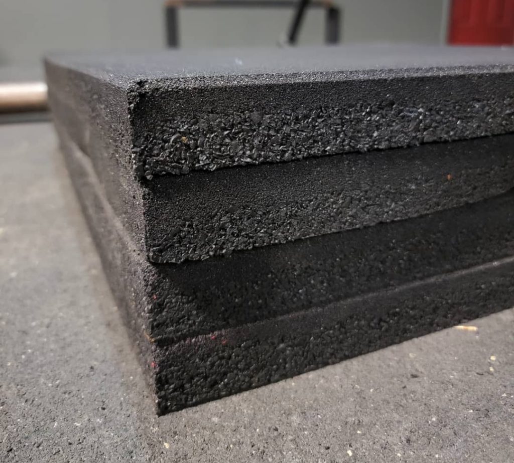 Rubber Tiles 20×20″, 20pcs Set Sportkraft